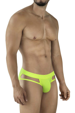 Pikante Men's Underwear PIK 2114 Lenox Briefs Color Neon Green thumbnail 4