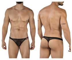 Pikante Men's Underwear PIK 2115 Amusing Thongs Color Black thumbnail 1