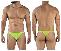 Pikante Men's Underwear PIK 2115 Amusing Thongs Color Neon Green thumbnail 1