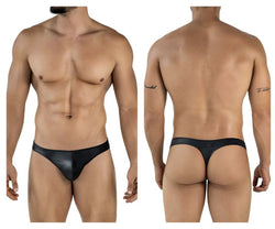 Pikante Men's Underwear PIK 2119 Candy Thongs Color Black thumbnail 1