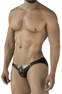 Pikante Men's Underwear PIK 2121 Gold Cup Briefs Color Black thumbnail 4
