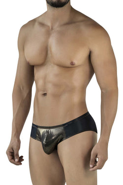 Pikante Men's Underwear PIK 2122 Gold Cup Briefs Color Black thumbnail 4