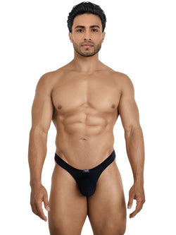 Pikante Men's Underwear Seductive Comfort PIK 26078 Isis Thongs Color Black thumbnail 2