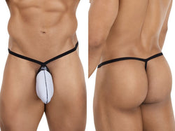 Pikante Men's Underwear 26086 Sensual Minimalist G-String Color Gray thumbnail 1