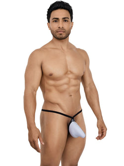 Pikante Men's Underwear 26086 Sensual Minimalist G-String Color Gray thumbnail 4