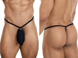 Pikante Men's Underwear 26087 Sleek Minimalist G-String Color Black thumbnail 1