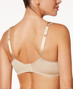 Playtex Love My Curves Full-figure Satin-trim Bra 4823 Nude Rose Jacquard (Nude 4) thumbnail 2