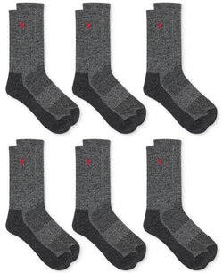 Polo Ralph Lauren 6-Pk. Performance Red Pony Crew Socks thumbnail 1
