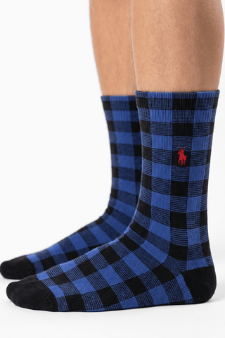 Polo Ralph Lauren Checkered Socks - PRL-4SQB