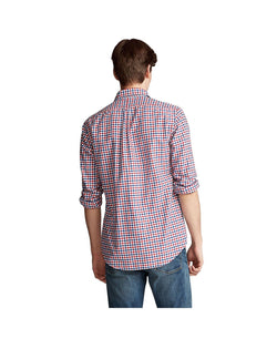 Polo Ralph Lauren Classic-fit Checked Oxford Shirt Red Multi thumbnail 2