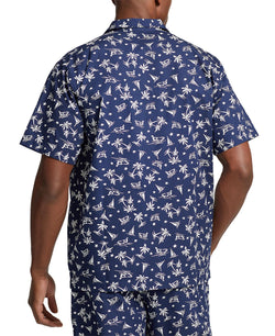 Polo Ralph Lauren Cotton Notched-Collar Pajama Shirt thumbnail 2