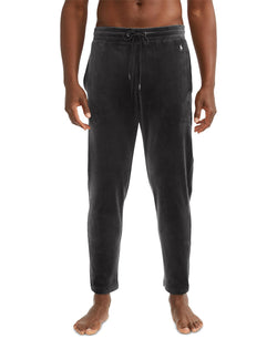 Polo Ralph Lauren Velour Sleep Pants Charcoal Grey thumbnail 1