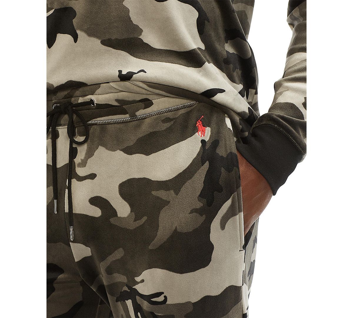 Polo Ralph Lauren Velour Sleep Pants Rider Camo
