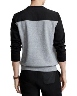 Polo Ralph Lauren Water Repellent Hybrid Sweatshirt Classic Gray Heather thumbnail 2