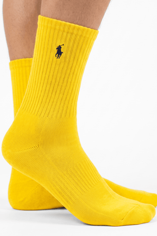Polo Ralph Lauren Yellow Socks - PRL-TQK3