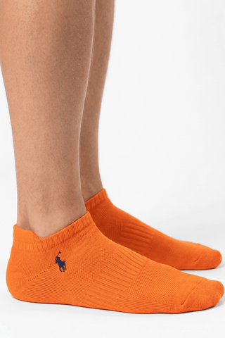 Polo Solid Orange Socks - POL-UAET
