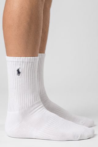 Polo White Socks - POL-58P2