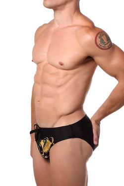 Pool Boy Angry-Bear Swim Brief thumbnail 2