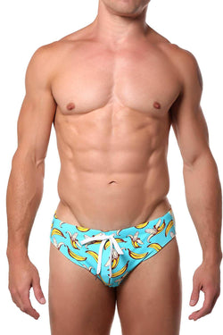 Pool Boy Bananas Swim Brief thumbnail 1