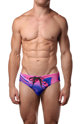 Pool Boy Berry Burst Swim Brief