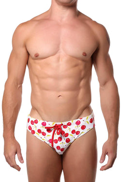 Pool Boy Cherries Swim Brief thumbnail 1