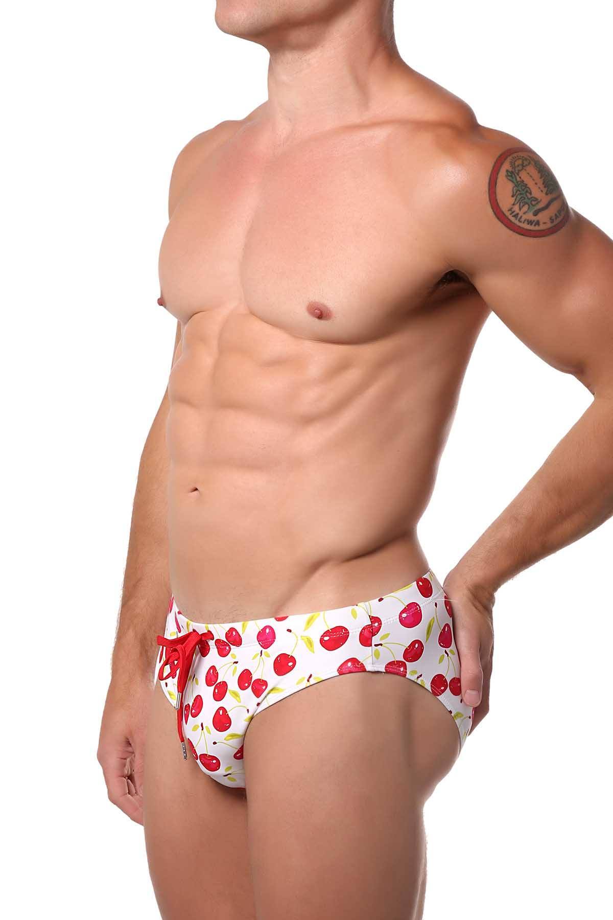 Pool Boy Cherries Swim Brief