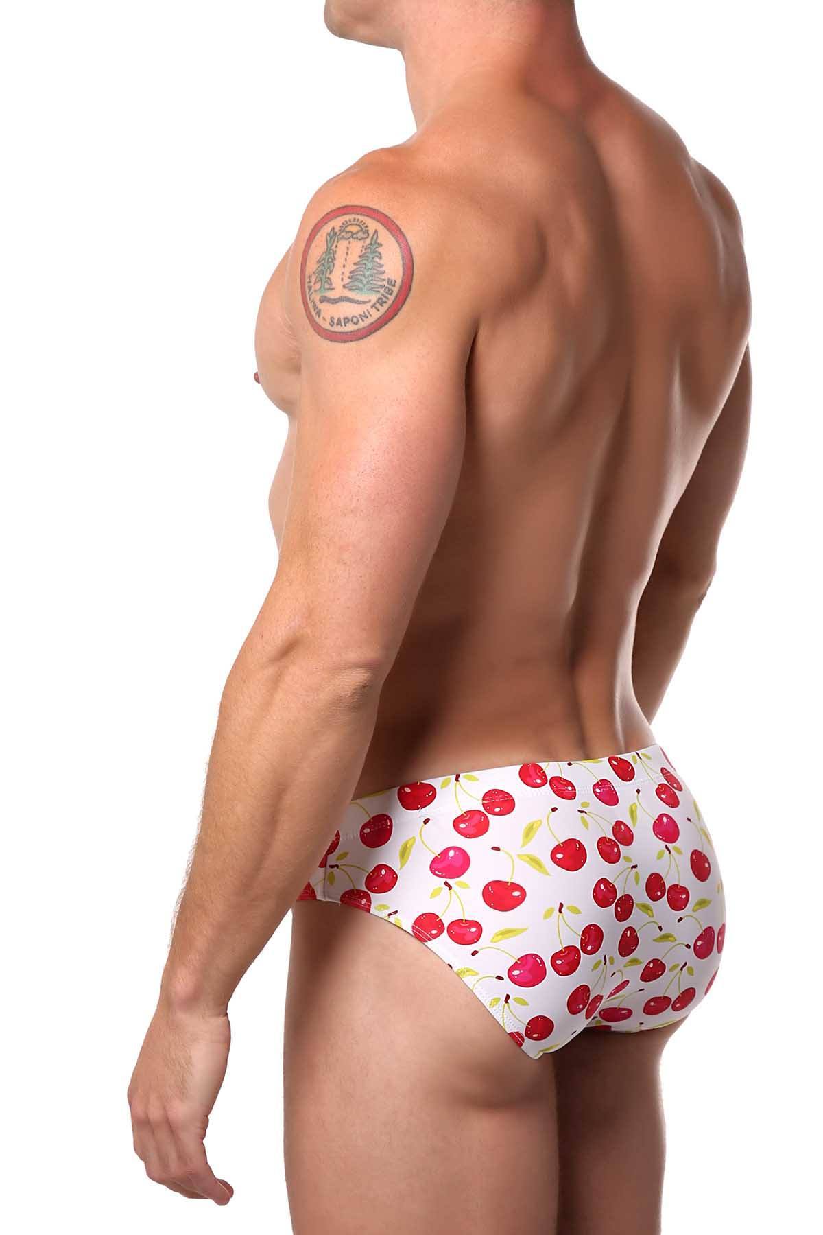 Pool Boy Cherries Swim Brief