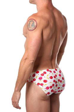 Pool Boy Cherries Swim Brief thumbnail 3