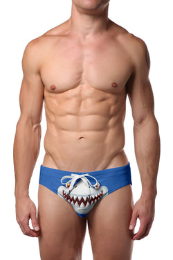 Pool Boy Daddy Shark Swim Brief thumbnail 1