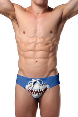 Pool Boy Daddy Shark Swim Brief thumbnail 3