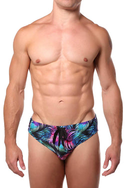 Pool Boy Dark-Palm Swim Brief thumbnail 1