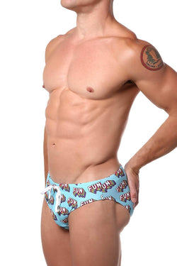 Pool Boy Fun Fun Fun Swim Brief thumbnail 2