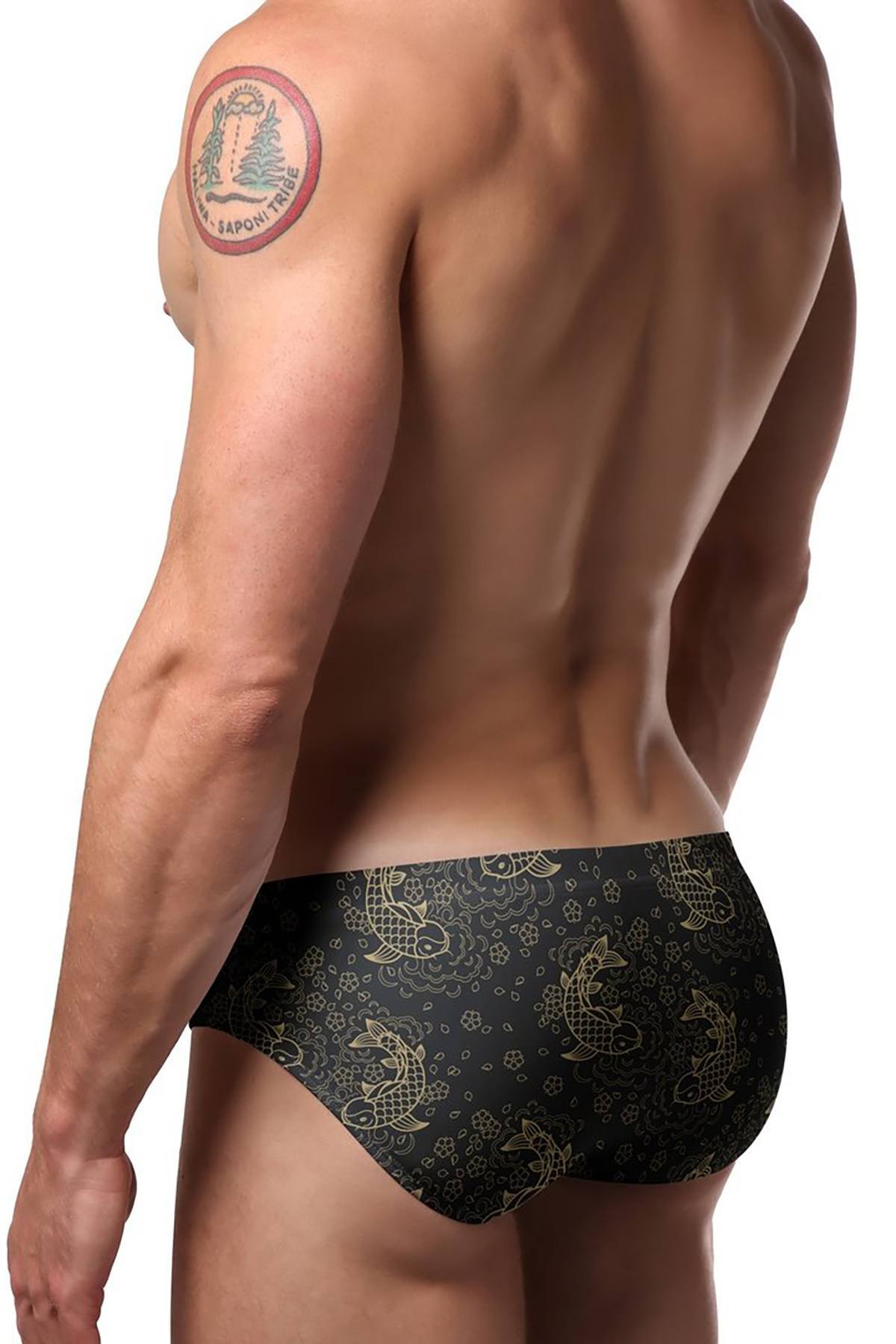 Pool Boy Koi Lines Swim Brief