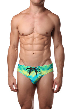 Pool Boy Livid Green Swim Brief thumbnail 1