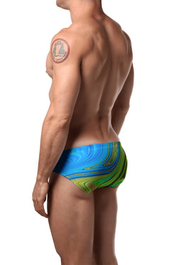 Pool Boy Northern Lights Swim Brief thumbnail 2