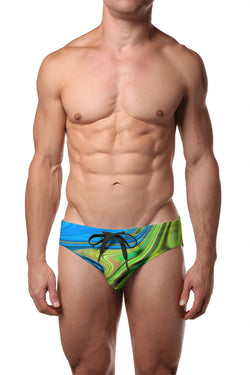 Pool Boy Northern Lights Swim Brief thumbnail 1