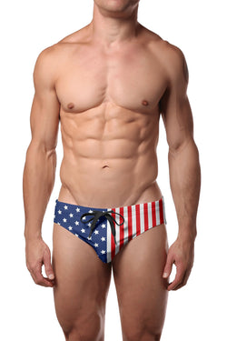 Pool Boy Party In The USA Swim Brief thumbnail 1