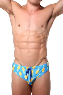 Pool Boy Pineapple Swim Brief thumbnail 2