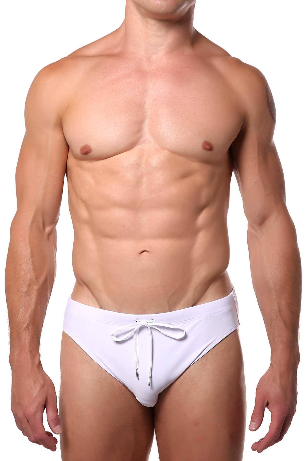 Pool Boy Print Swim Brief