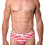 Pool Boy Red Line Swim Brief