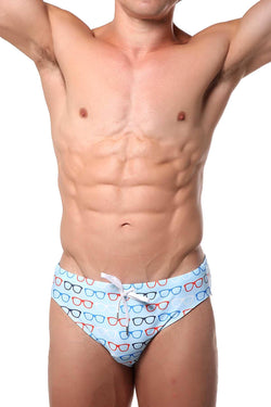 Pool Boy Spectacles Swim Brief thumbnail 2