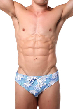 Pool Boy Waves Swim Brief thumbnail 2