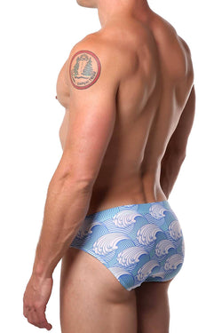 Pool Boy Waves Swim Brief thumbnail 4