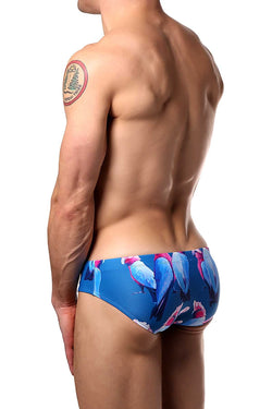 PoolBoy Blue Love Bird Swim Brief thumbnail 3