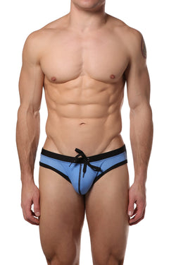 PoolBoy Blue Mesh Swim Brief thumbnail 1
