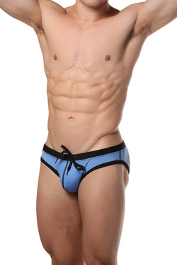PoolBoy Blue Mesh Swim Brief thumbnail 4