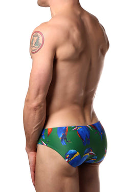 PoolBoy Green Birdie Swim Brief thumbnail 3