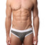PoolBoy Grey Contrast Swim Brief