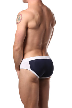 PoolBoy Navy Contrast Swim Brief thumbnail 3