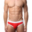 PoolBoy Red Contrast Swim Brief